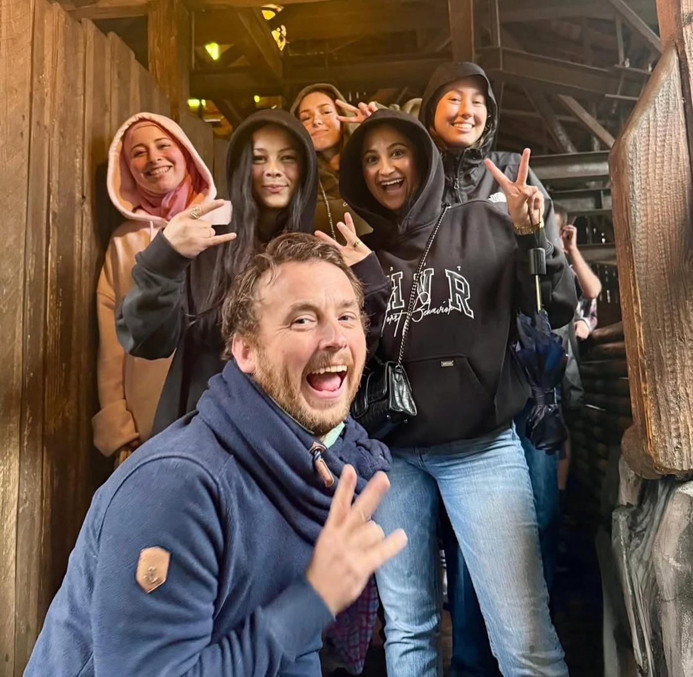 Das Team des Zahnzentrums Olpe bei einem gemeinsamen Ausflug